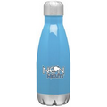12 Oz. Neon Blue H2go Force Copper Vacuum Insulated Thermal Bottle